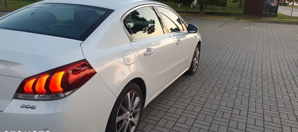 Peugeot 508 cena 52000 przebieg: 116850, rok produkcji 2015 z Chełm małe 742